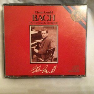 Glenn Gould Bach The Toccatas & Inventions 2 CDs  Booklet M2K 42269 VG Classical